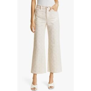 Baum und Pferdgarten Pants Sz 40 (US 8) Novelina Broderie Anglaise Cotton Flare